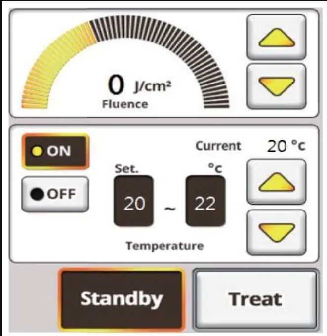 アクアセル 操作パネル画面